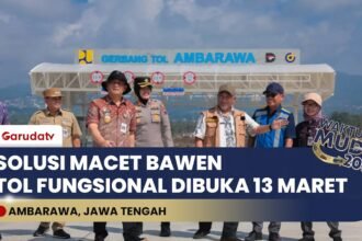 Buka Besok! Tol Fungsional Bawen-Ambarawa Siap Urai Macet Mudik 2026, Cek Aturan Jam Operasionalnya!