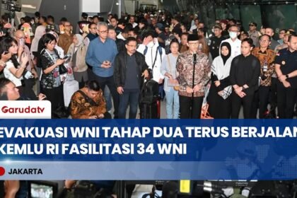 Kemlu RI Upayakan Evakuasi Bertahap WNI dari Iran dan Kawasan Timur Tengah