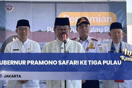 Perkuat Konektivitas dan Sanitasi, Gubernur Pramono Anung Safari Ramadan ke Kepulauan Seribu