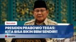 Lawan Krisis Global! Presiden Prabowo Siapkan Skema BBM Nabati & Tenaga Surya 100 GW