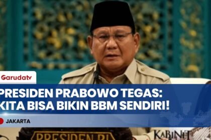 Lawan Krisis Global! Presiden Prabowo Siapkan Skema BBM Nabati & Tenaga Surya 100 GW