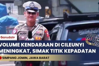 Live Report H-6 Mudik: Volume Kendaraan di Cileunyi Meningkat