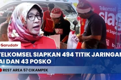 Telkomsel Hadirkan Teknologi AI dan Posko Siaga di 494 Titik Guna Kawal Mudik Lebaran 2026