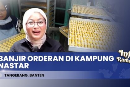 Menembus Pasar Eropa, Kampung Nastar Tangerang Kebanjiran Orderan Jelang Lebaran