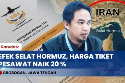 Ketegangan Selat Hormuz Picu Lonjakan Biaya Umrah dan Harga Tiket Pesawat di Grobogan