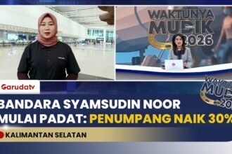 Naik 30 %, Bandara Syamsudin Noor Banjarbaru Mulai Dipadati Pemudik