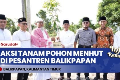 Aksi Nyata! Menhut Raja Juli Antoni Ajak Santri Balikpapan Jadi Garda Terdepan Penjaga Hutan!