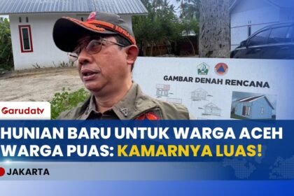 Percepat Rehabilitasi Pascabencana, 365 Hunian Tetap Mulai Dibangun di Bireuen Aceh