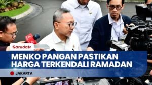 PUASA TENANG! Menko Pangan Pastikan Stok Aman & Harga Sembako Gak Naik Sampai Lebaran!