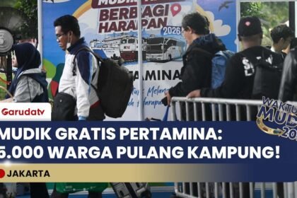 Mudik Aman Berbagi Harapan: Ribuan Warga Jakarta Pulang Kampung Gratis Bareng Pertamina!