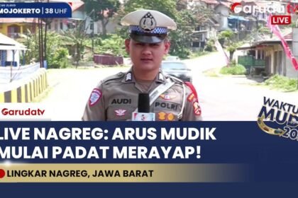 LIVE! Pantauan Arus Mudik Lingkar Nagreg: Volume Kendaraan Mulai Meningkat Tajam!