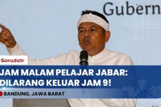 JABAR SIAGA! Gubernur Dedi Mulyadi Terapkan Jam Malam Pelajar, Buntut Kasus Pengeroyokan Siswa!