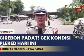 LIVE Pantauan Jalur Cirebon! Brigadir Rizka Laporkan Kondisi Plered, Pemudik Pantura Wajib Cek!