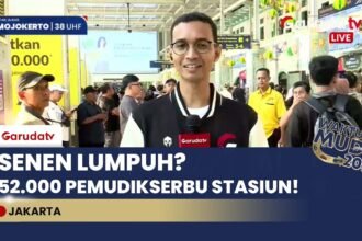 PASAR SENEN MEMBLUDAK! 52 Ribu Pemudik Tinggalkan Jakarta Hari Ini, Puncak Arus Mudik 2026!