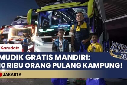 Bank Mandiri Berangkatkan 10 Ribu Pemudik Gratis, Fasilitas Lengkap Sampai Kampung Halaman!