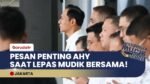 Menko AHY Lepas 118 Peserta Mudik Bareng Kemenko Infra, Ingatkan Keselamatan & Kekeluargaan