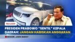 Presiden Prabowo Kritik Tajam Pemborosan Anggaran Daerah: Mobil Dinas Rp8 Miliar Jadi Sorotan