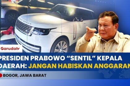 Presiden Prabowo Kritik Tajam Pemborosan Anggaran Daerah: Mobil Dinas Rp8 Miliar Jadi Sorotan