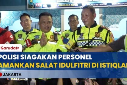 H-1 Lebaran, Dirlantas Polda Metro Jaya Siapkan Pengamanan Salat Idulfitri