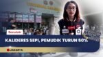 Arus Mudik di Terminal Kalideres Turun Drastis, Imbas Mudik Gratis dan Kendaraan Pribadi
