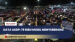 H-1 Lebaran, Arus Mudik di Pelabuhan Bakauheni Mulai Melandai