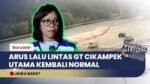 Arus Mudik Melandai, Jasa Marga Hentikan Rekayasa One Way dan Contraflow di GT Cikatama