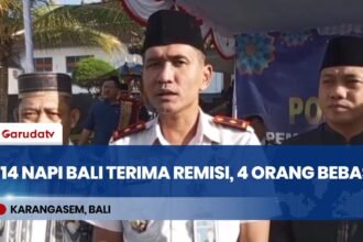 Berkah Idulfitri di Lapas Karangasem Bali, 114 Warga Binaan Terima Remisi dan 4 Orang Langsung Bebas