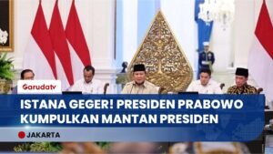 Presiden Prabowo Kumpulkan Tokoh Nasional, Ada Apa dengan Situasi Global?