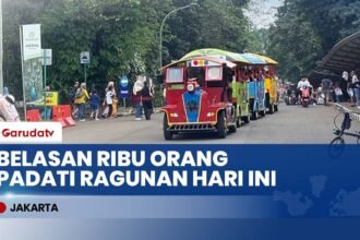 MODAL 4 RIBU! Ragunan Diserbu Belasan Ribu Pengunjung H+2 Lebaran, Intip Keseruan Kasih Makan Satwa!