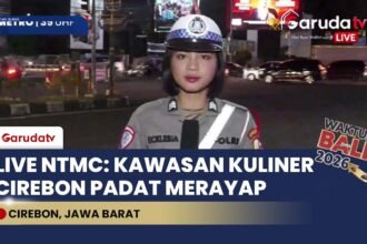 CIREBON PADAT! Kawasan Kuliner Grage Mall Diserbu Pemudik, Cek Pantauan NTMC Sore Ini!