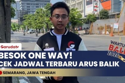 ONE WAY NASIONAL DIMULAI BESOK! Kakorlantas Polri Beri Himbauan Khusus Arus Balik 2026