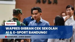 Wapres Gibran Cek Sekolah Masa Depan: Ada AI & E-Sport Mobile Legends!