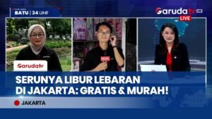 PUASIN LIBURAN! Taman Barito Jadi Spot Favorit & Pasar Gembrong Diserbu Bocil Pemburu THR