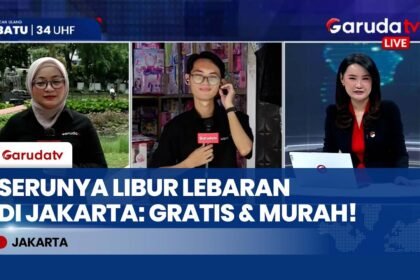 PUASIN LIBURAN! Taman Barito Jadi Spot Favorit & Pasar Gembrong Diserbu Bocil Pemburu THR