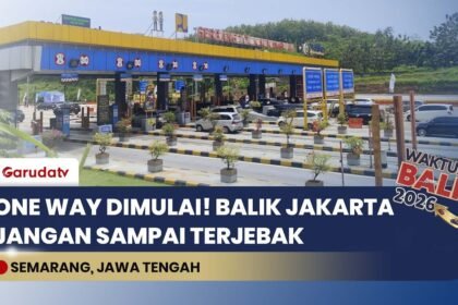 KAPOLRI TURUN TANGAN! Detik-Detik Flag Off One Way Nasional Tol Kalikangkung Hari Ini