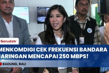 Bali Catat Rekor Internet Tercepat, Menkomdigi Pastikan Frekuensi Penerbangan Aman