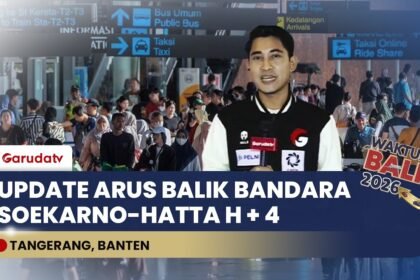 Arus Balik H+4: 99 Ribu Penumpang Udara Tiba di Bandara Soekarno-Hatta