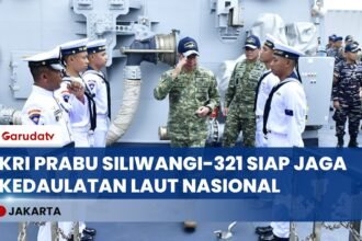 Perkuat Kedaulatan Laut, KRI Prabu Siliwangi-321 Resmi Sandar di Jakarta