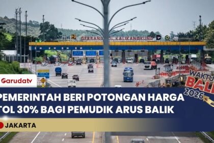 Urai Kepadatan Arus Balik, Pemerintah Berlakukan Diskon Tarif Tol 30 Persen di 9 Ruas Utama