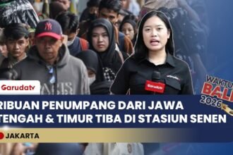 Sore Ini, Kedatangan Penumpang di Stasiun Pasar Senen Tembus 18 Ribu Orang