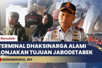 Arus Balik Memuncak, Terminal Dhaksinarga Gunungkidul Berangkatkan 6.000 Penumpang