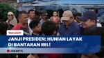 PRESIDEN TURUN TANGAN! Blusukan ke Bantaran Rel Pasar Senen, Janjikan Rumah Layak untuk Rakyat!
