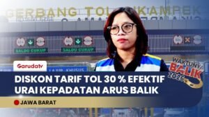 Efektif Urai Kepadatan, Puluhan Ribu Kendaraan Manfaatkan Diskon Tarif Tol 30 %
