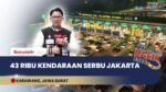 Siaga Puncak Arus Balik! 43.576 Kendaraan Padati GT Cikatama, JTT Operasikan 22 Gardu Tol