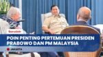 Dinamika Geopolitik Regional: Poin Penting Pertemuan Presiden Prabowo dan PM Malaysia