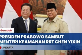 PRESIDEN GASPOL! Temui Menteri Keamanan Tiongkok di Istana, Bahas Strategi Keamanan Dunia!