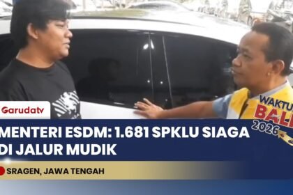 Dukung Arus Balik, Menteri ESDM Tinjau Kesiapan SPKLU di Rest Area Sragen