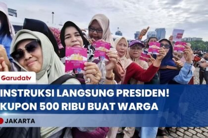 ALASAN PRESIDEN PRABOWO GELAR PESTA RAKYAT! Seskab Teddy: Kupon 500 Ribu Untuk Warga!