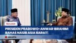3 JAM BICARA INTENSIF! Presiden Prabowo & PM Anwar Ibrahim Bahas Rahasia Geopolitik Dunia