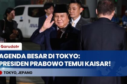 Presiden Prabowo Tiba di Haneda, Siap Perkuat Hubungan RI-Jepang